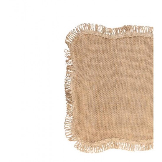 Lugar Americano 45x30cm De Fibra Natural Juta